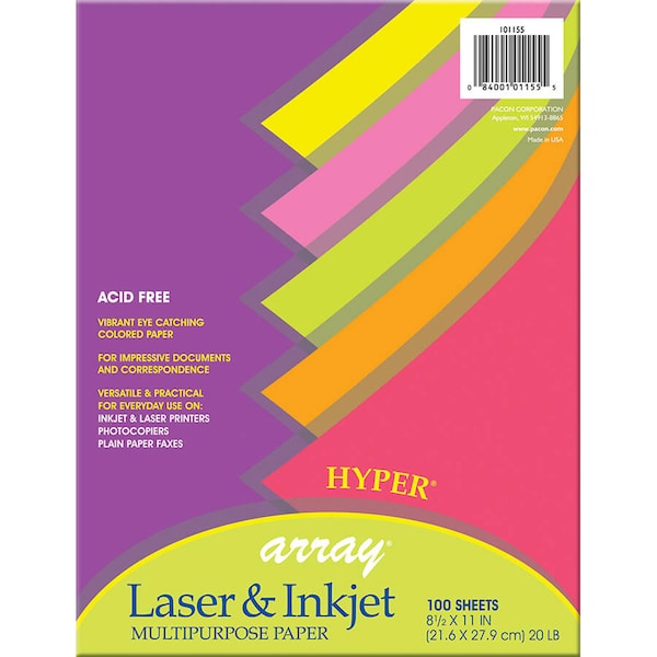 Hyper Multipurpose Paper Array, 8.5x11, PK300